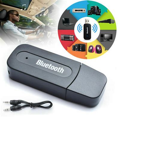 บลูทูธมิวสิค Bt 163 Usb Bluetooth Audio Music Wireless Receiver Adapter