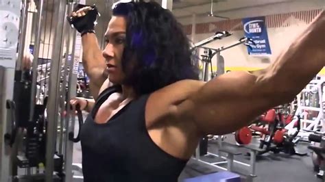 Alina Popa Arm Posing Fbb Female Muscle Youtube