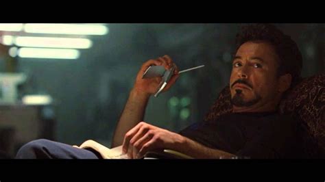 What Device Is Tony Stark Using In This Scene From Iron Man 2