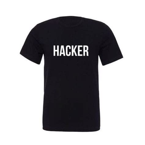 Hacker T Shirt Hipster Studio