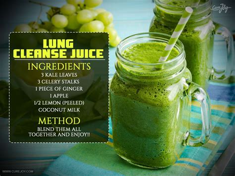Cleanse The Lungs With This Powerful Natural Detox Juice With Images