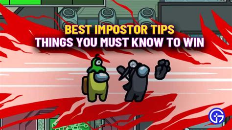 Among Us Imposter Tips 15 Sneaky Strategies To Win Easily