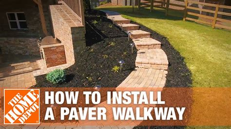 How To Design And Install A Paver Walkway Diy Channel The Home Of