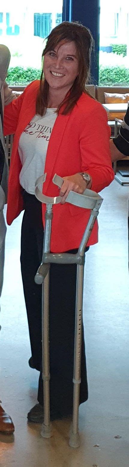 Woman On Crutches Fashion Saree Women