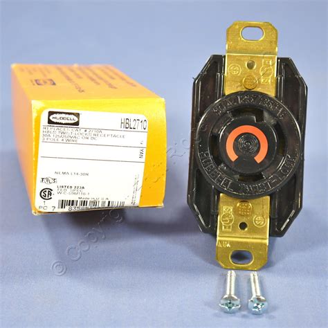 Hubbell Bryant L14 30 Locking Receptacle Nema L14 30 R Outlet 30a 125