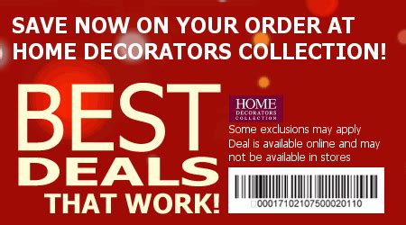 If not, navigate back through the checkout process and try again. Home Decorators Collection Coupon Codes: Save $27 w/ 2015 ...