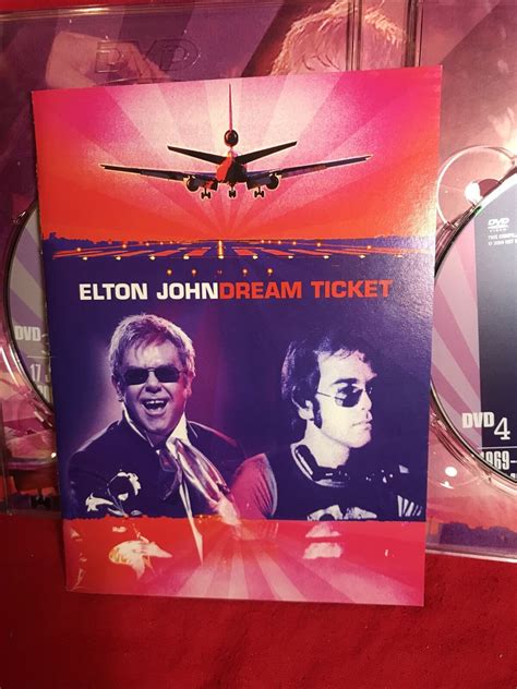 Elton John Dream Ticket Four Destinations Four Dvds Concert Box Set