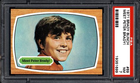 1971 Brady Bunch Meet Peter Brady Psa Cardfacts®