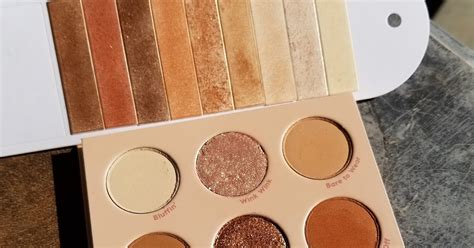 Colourpop Nude Mood Palette Swatches