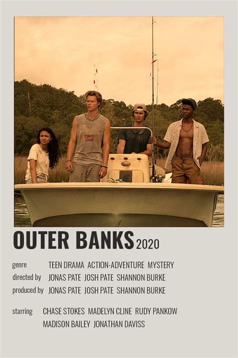 Outer Banks Polaroid Poster Film Posters Minimalist Movie Poster