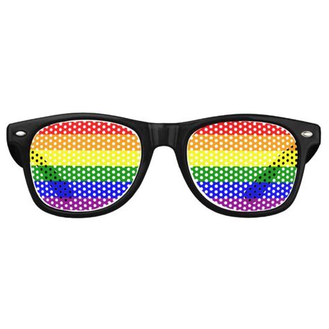 Gay Pride Flag Retro Sunglasses Zazzle Gay Pride Flag Rainbow Flag Rainbow Gay Pride