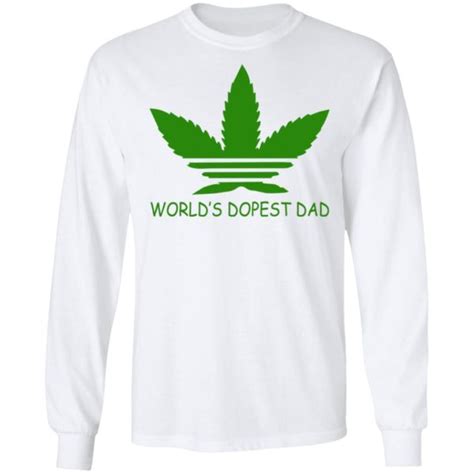 Worlds Dopest Dad Weed Shirt