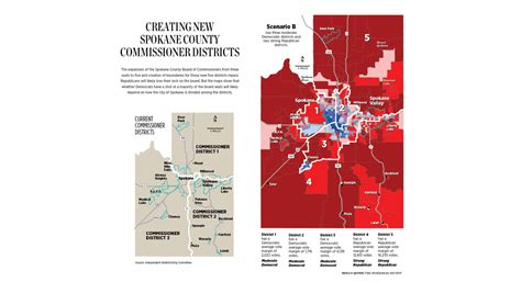 Heres How The Proposed Maps For Spokane County Commission Would Divide