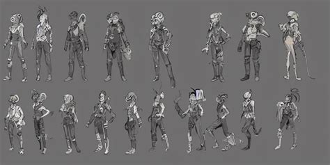 Solar Punk Character Character Design By Tb Choi Stable Diffusion