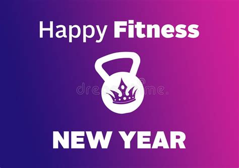 Happy New Fitness Year Stock Illustrations 952 Happy New Fitness Year