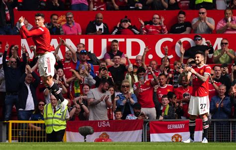 Cristiano Ronaldo Hat Trick Fires Man Utd To Win As Fans Protest Against Glazers Fourfourtwo