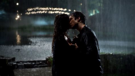 TVD X Damon And Elena S Rain Kiss Promise This Is Forever Delena Scenes HD YouTube