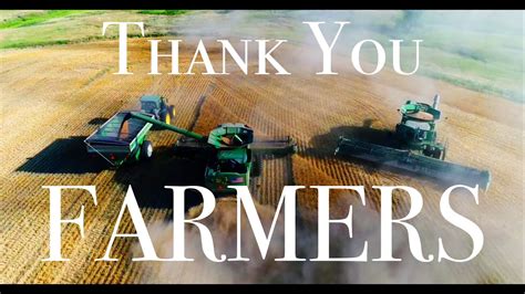 Thank You Farmers Nationalfarmersday Youtube