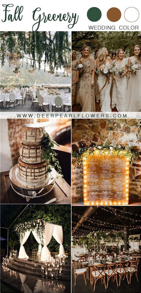 20 Trendy Rustic Fall Greenery Wedding Ideas | DPF