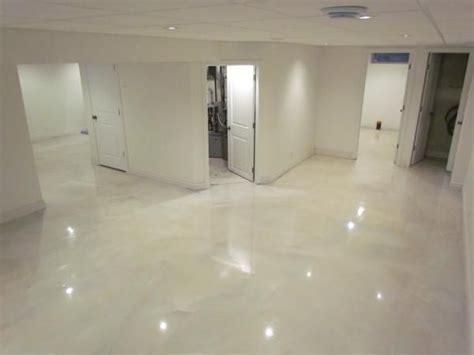 Stain the floor to achieve rich, variegated layers of translucent color. 35 best images about Basement Floor on Pinterest | Vinyls, Tile looks like wood and Modern basement