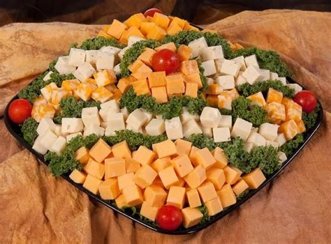 Cheese And Cracker Tray Images Tidbits Of Cheese Meatveggie Trays