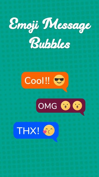 Emoji Message Bubbles By Renju Harilal