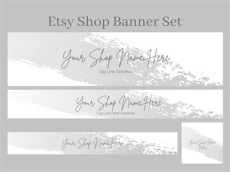 modern-etsy-banner-set-etsy-shop-banner-kit-minimalist-etsy-etsy-in-2021-etsy-shop-banner