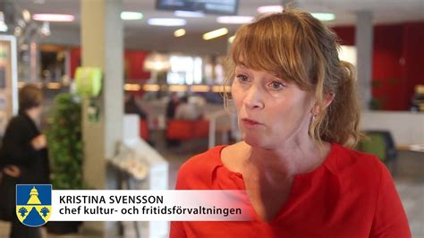 Kristina Svensson Invigning Kulturum Youtube