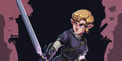 Step Aside Link Zelda Becomes The Hero In Artists Concept The