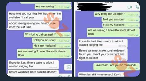 Read The Leaked Whatsapp Chat Between A Married Woman And Her Lover