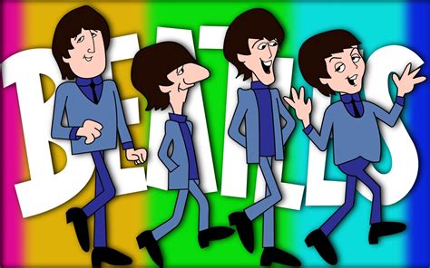 Historia The Beatles Fab Four Rysunkowi The Beatles 1965