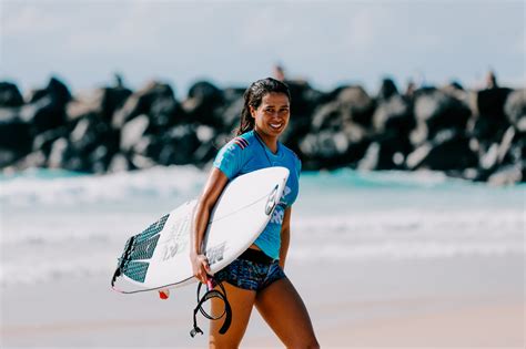 Pro Surfer Malia Manuel Shares Her Fitness Routine Popsugar Fitness