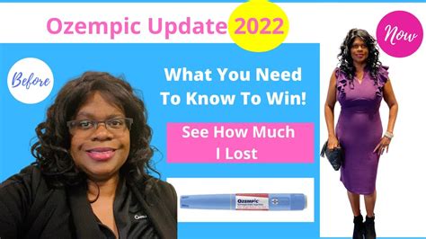 Ozempic Weight Loss Before And After Review Ozempic Update Youtube