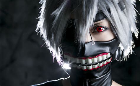 See more ideas about tokyo ghoul anime, tokyo ghoul, ghoul. Wallpaper Kaneki Ken, Cosplay, Face Portrait, Close-up ...