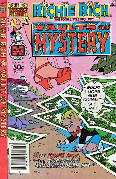 Richie Rich Vaults Of Mystery 42 The Incredible Shrinking Rich Kid
