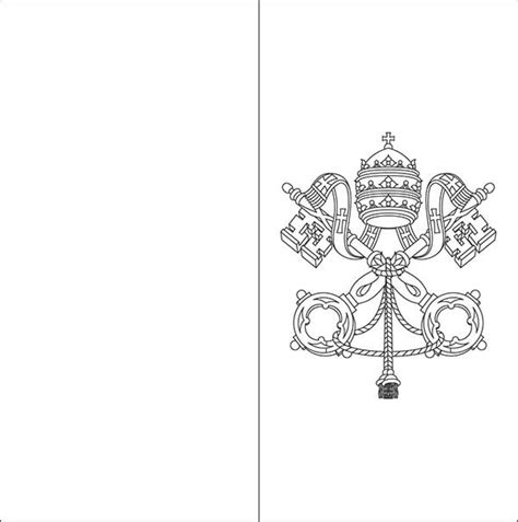 15 Desenhos Da Bandeira Do Vaticano Para Colorirpintar
