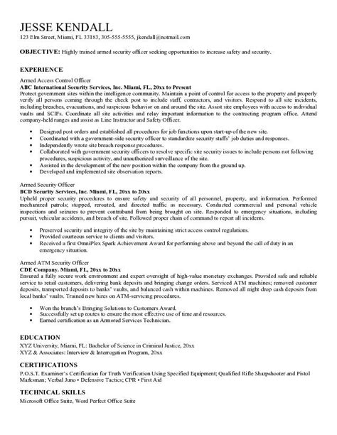 Security guard resume (text format). Security Guard Job description for Resume - Security Guards Companies