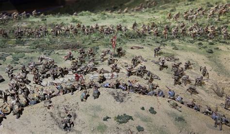 Mustering The Troops Diorama In Toy Soldier And Model Figure Magazine