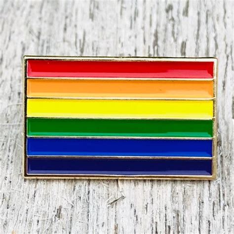 Collectibles And Art Pinbacks Bobbles Lunchboxes New 100 Progress Pride Rainbow Flag 1 Lapel