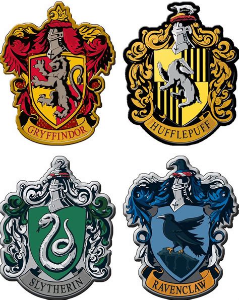 Hogwarts House Crest Ornaments Harry Potter Stickers Harry Potter