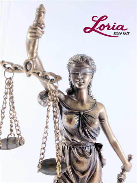 Lady Justice With Scales Of Justice Statue Loria Awards