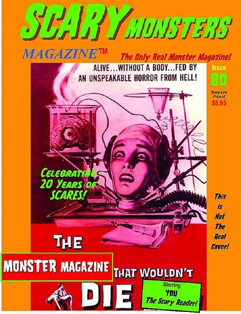 Buy Magazine Scary Monsters Magazine 80
