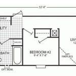14 ft x 70 ft home area: Amazing 14x70 Mobile Home Floor Plan - New Home Plans Design