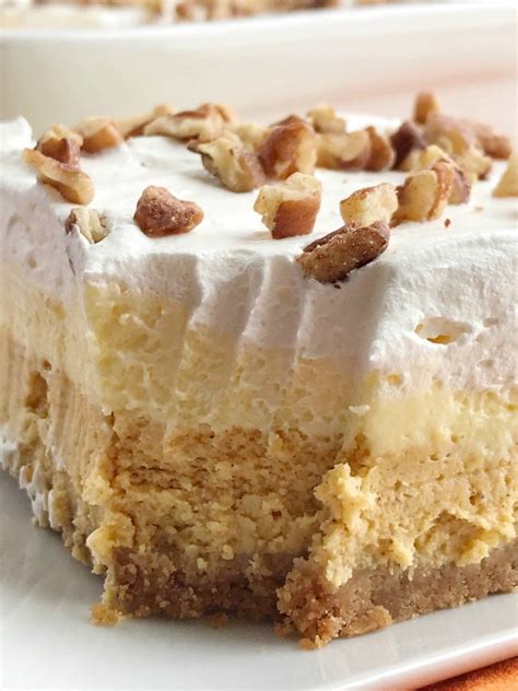 It's a fun allergen friendly treat for cinco de mayo. Pumpkin Cheesecake Layered Pudding Dessert - Together as ...