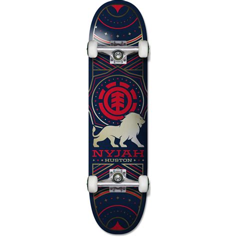 Explore the range of 7.75 decks, perfect for beginners, skaters with smaller feet, or those wanting a smaller width board for an easier time with flip tricks. Element Nyjah Adorned Complete Skateboard - 7.75 ...