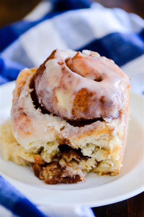 Homemade Cinnamon Rolls With Creamy Vanilla Frosting Recipe