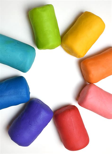 The Best Homemade Playdough Bright Colors Create Play Travel