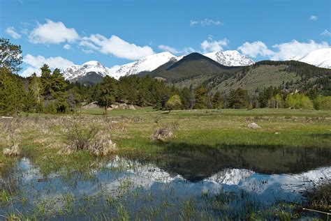 Rocky Mountain National Park Spring Landscape Photograph By Cascade