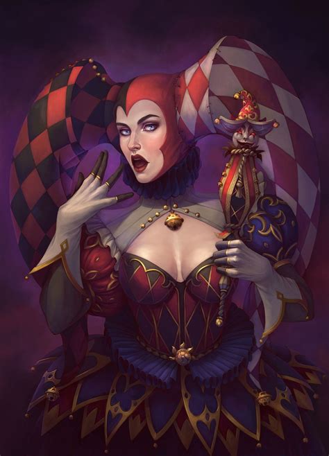 Jester Daria Ovchinnikova On Artstation At Artwork Jl9a9d