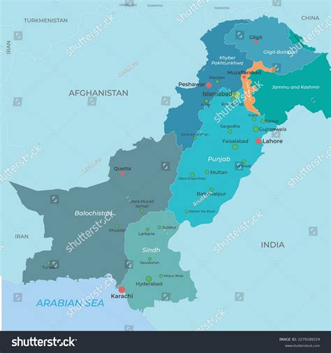 4584 Pakistan Map Outline Images Stock Photos And Vectors Shutterstock